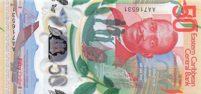 P.62 50 Dollar 2024 Grenada